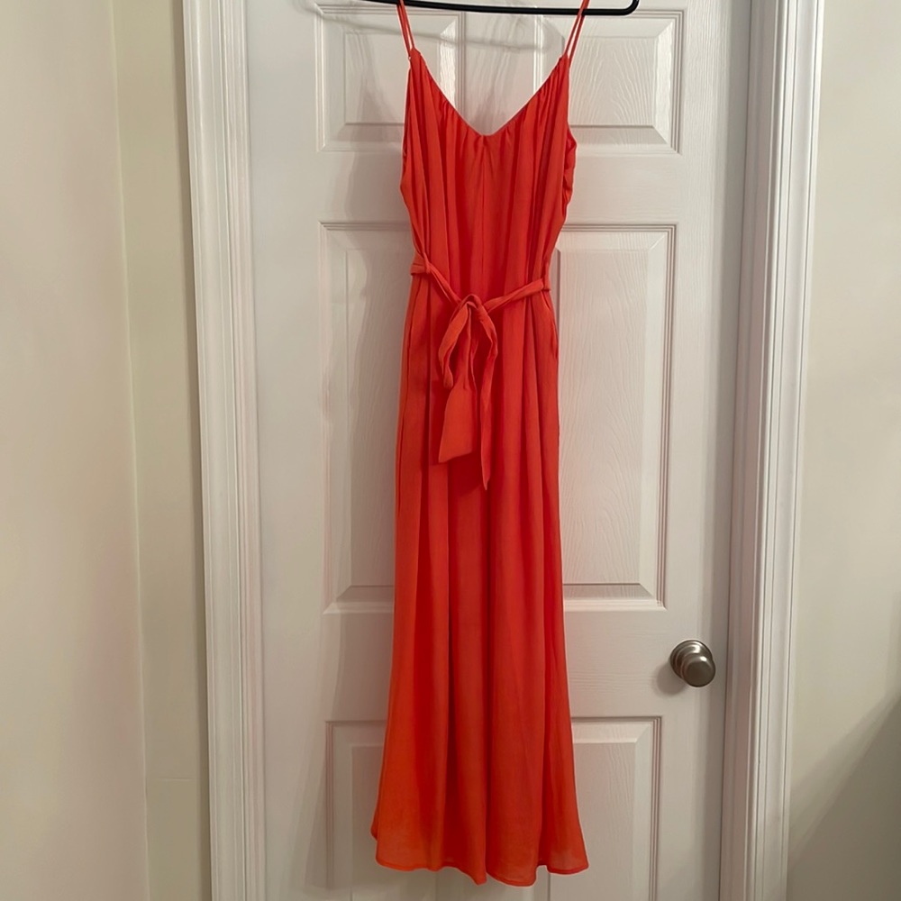 Lush orange jumpsuit